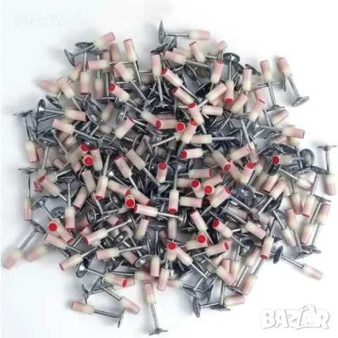 Комплект от 100 броя пирони 7,3 мм за ръчен пистолет за пирони - такер IRON512