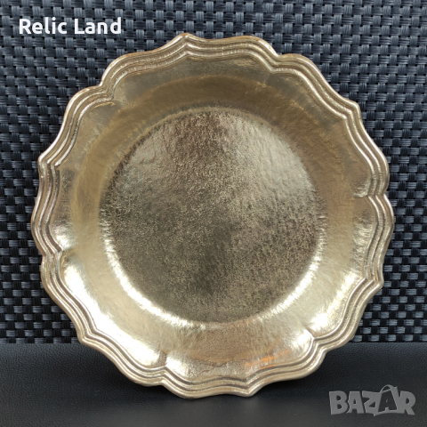 Масивна бронзова фруктиера, снимка 4 - Антикварни и старинни предмети - 44558764