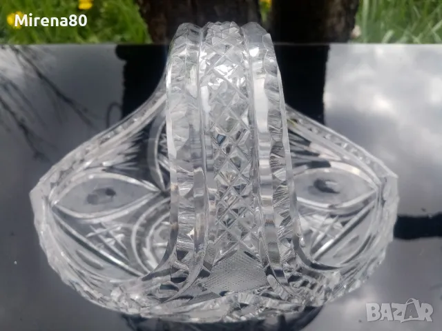 Кристална кошница, снимка 7 - Декорация за дома - 49773280
