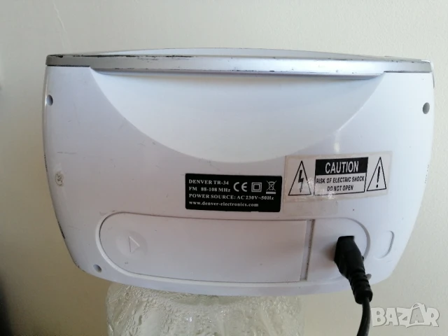 FM радиоприемник Denver TR-34, снимка 5 - Радиокасетофони, транзистори - 51236222