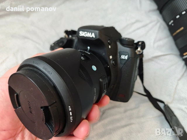 Sigma SD1 + обективи , аксесуари , чанта , снимка 4 - Фотоапарати - 54194057