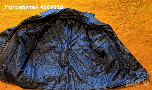 Кожено Яке от естествена Телешка кожа, снимка 9 - Якета - 53038580