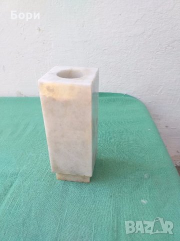 Мраморна ваза , снимка 1 - Вази - 30238002