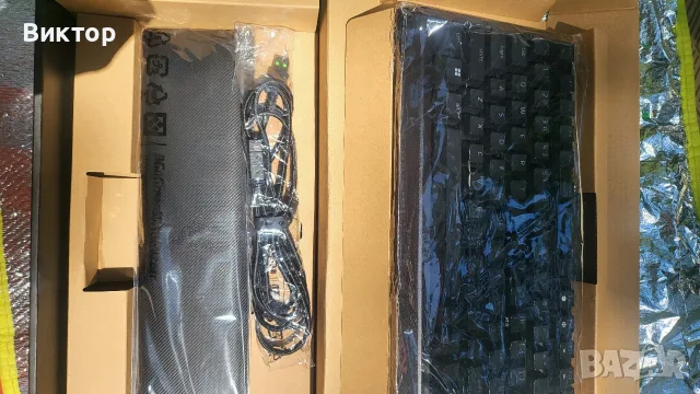 Механична клавиатура Razer - BlackWidow V4 75%, Orange, RGB, черна, снимка 6 - Клавиатури и мишки - 55742491
