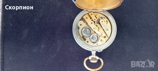 Швейцарски джобен часовник - KNOPKE'S - SPEZIAL - UHR - 10 RUBES, снимка 10 - Джобни - 49517734