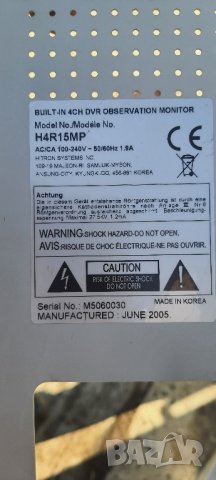 монитор Самсунг о система да видеонаблюдение, снимка 3 - Други - 42521310