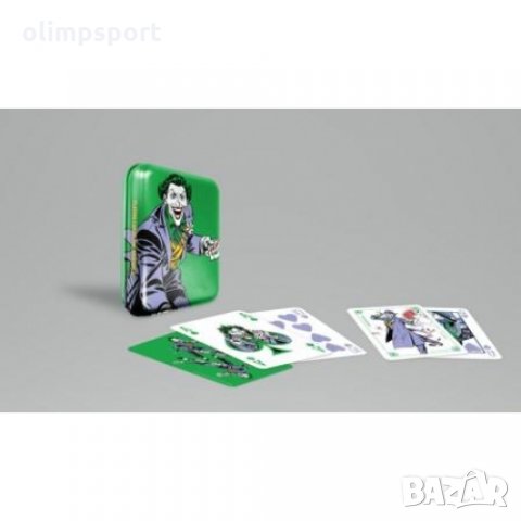 Карти за игра Joker Vintage метална кутия нови  55 карти в ретро стил в метална кутия  Покер размер 