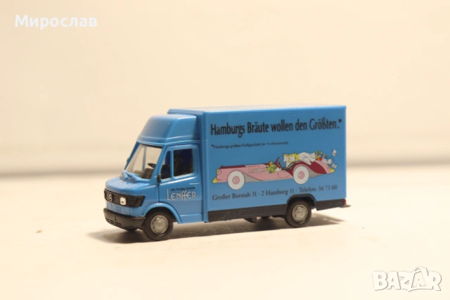 HERPA 1/87 H0 MERCEDES BENZ 207 307 КОЛИЧКА МОДЕЛ, снимка 6 - Колекции - 54316809