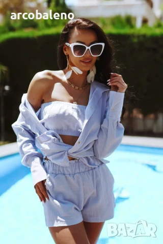 Дамски комплект от 3 части Malaga, 4цвята , снимка 2 - Комплекти - 50482987