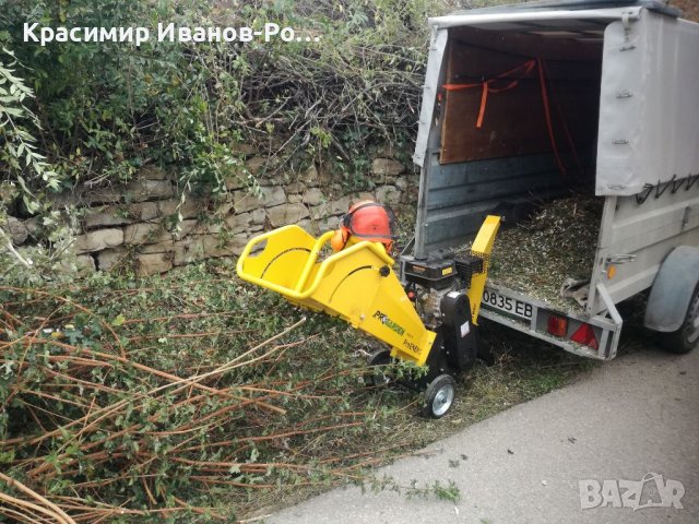 Услуги с дробилка за клони-60 лв с оператор., снимка 2 - Други - 39595024