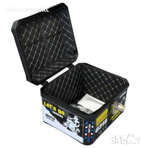 Куфар за мотоциклет ,куфар за скутер, куфар за мотор 57 литра, снимка 6 - Аксесоари и консумативи - 54087895