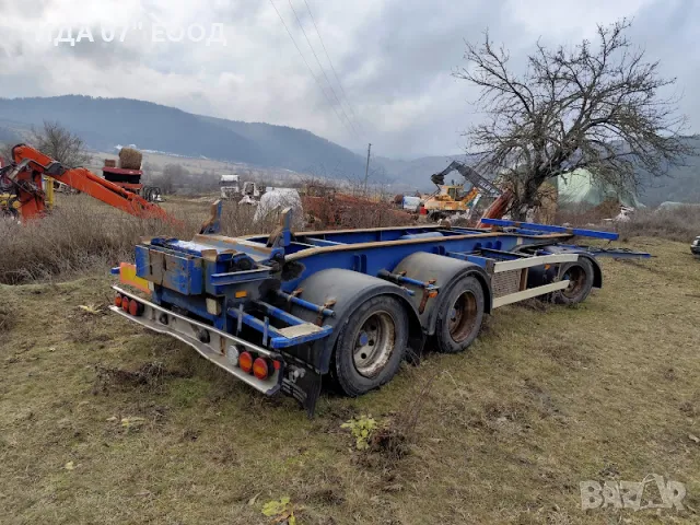 Триосно ремарке AJK, модел AETEL 10-28 Мултилифт, снимка 3 - Ремаркета - 49228549