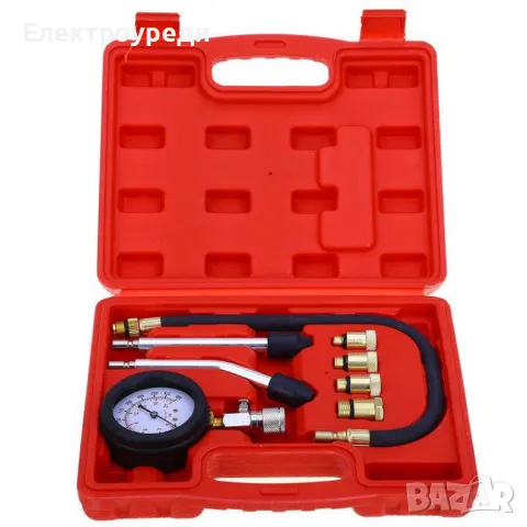Компресомер за измерване на налягането на маслото и бензина