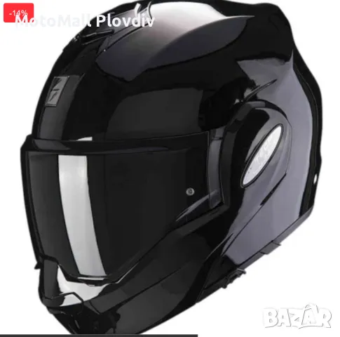 Каска Scorpions Exo Tech Evo Black Gloss