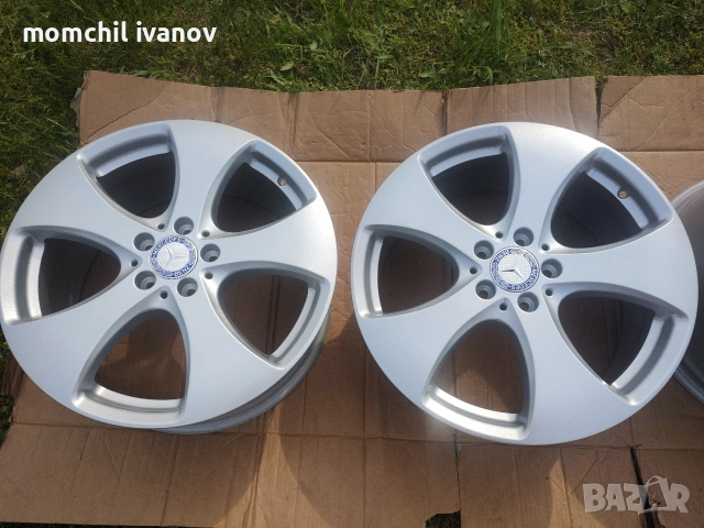 19" оригинални джанти за Мерцедес RONAL, 5х112 /МЛ, ГЛЕ/, снимка 5 - Гуми и джанти - 54161477