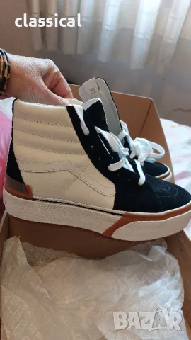 Нови VANS Sk8-Hi Stacked , оригинални , снимка 4 - Кецове - 49942799