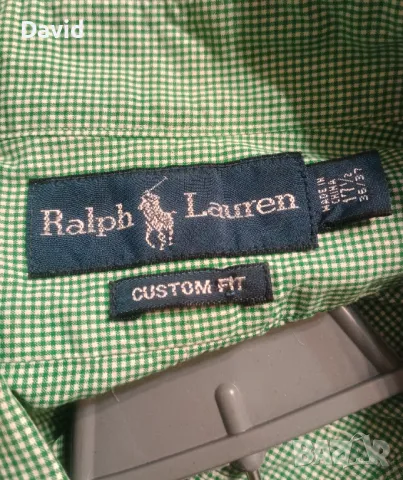 Оригинална мъжка риза Polo Ralph Lauren, снимка 3 - Ризи - 48629134