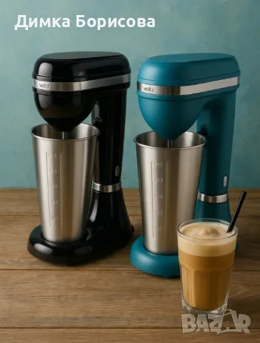 Миксер за фрапе Voltz, 100W, 450мл. мерителна чаша, снимка 2 - Миксери - 50007240
