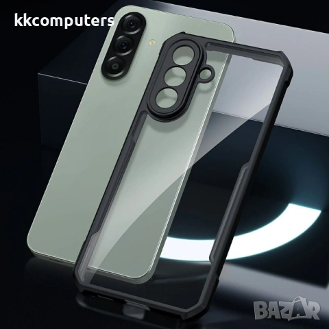 XUNDD Прозрачен Калъф за Samsung A57 - TPU+Акрил, Airbag, 0.8mm защита, Черен, снимка 5 - Калъфи, кейсове - 53973229