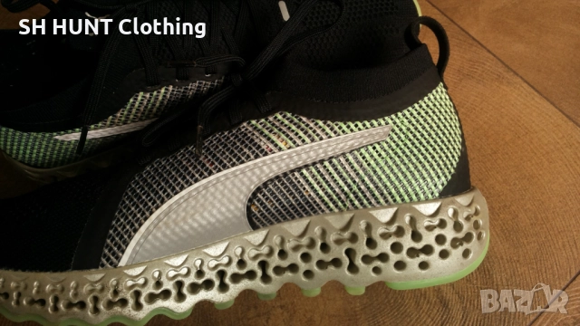 PUMA Calibrate Black Elektro Green размер EUR 41 / UK 7,5 мъжки летни маратонки 88-13-S, снимка 11 - Маратонки - 52228709