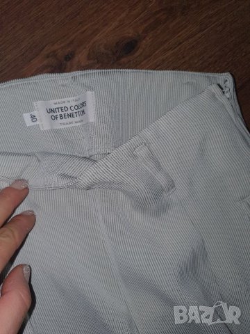 Benetton панталон с висока талия, снимка 2 - Панталони - 39045935