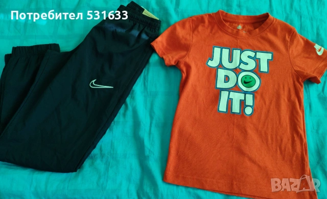 Долнище и тениска Nike 7 г