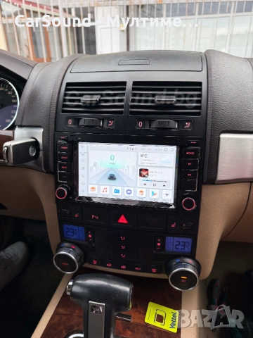 VW Touareg - 7" Android 15 Мултимедия Transporter Туарег Навигация Андроид , снимка 2 - Аксесоари и консумативи - 49350005