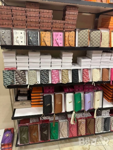 портмонета в кутия louis vuitton gucci guess 