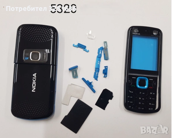 Панел за Nokia 225, ASHA311, 515, 2730 classic, 3600 slide, 5200, 5320, 6220 classic, 6120 classic, снимка 8 - Резервни части за телефони - 51869953