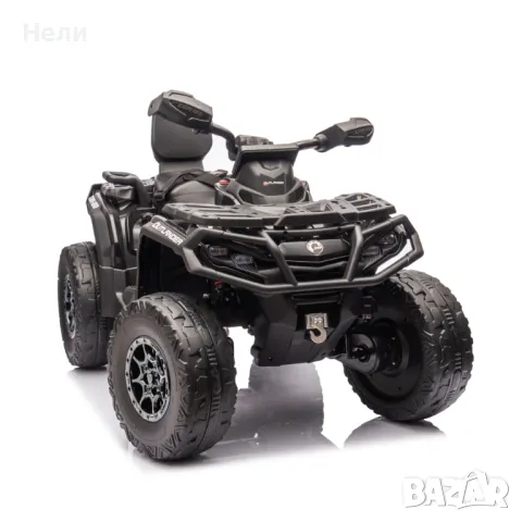 Акумулаторно двуместно бъги Can-Am 4x4  24v батерия, с меки гуми, снимка 5 - Електрически играчки - 50268681