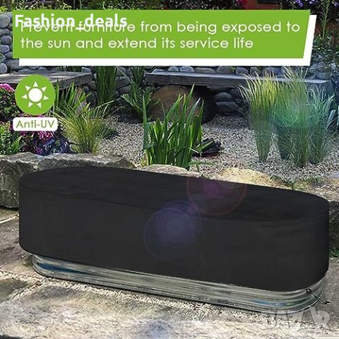 Ново Водонепроницаемо Покривало за Басейн 420D 180x60x30 см Калъф, снимка 6 - Басейни и аксесоари - 42835841