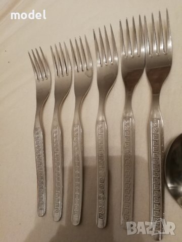 Руски вилици, лъжици, ножове неръждаема стомана , снимка 5 - Прибори за хранене, готвене и сервиране - 38541158