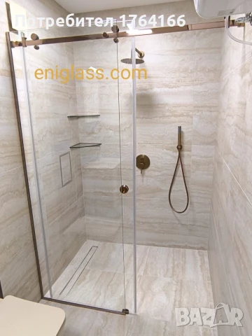 Стъклени конструкции, паравани за баня, стъклени врати, огледала., снимка 2 - Стъкларски услуги - 51358465