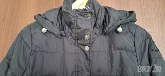 TOMMY HILFIGER Оригинално дамско зимно дълго яке с ПУХ-размер S, снимка 3 - Якета - 48716620