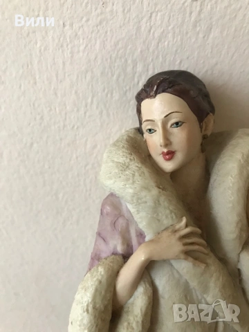 Vittorio Tessaro статуетка фигурка жена 25 см, снимка 3 - Колекции - 53291655
