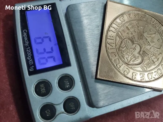 Медал на ГДР – плакет, снимка 3 - Други ценни предмети - 50211778