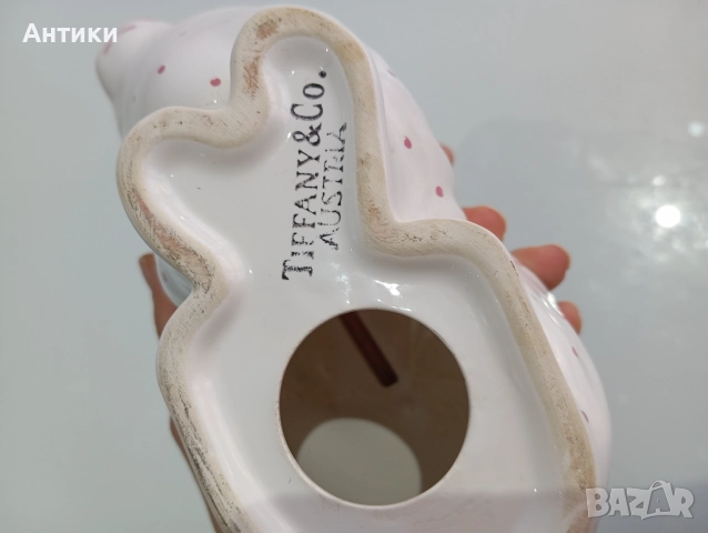 Порцеланова касичка колекционерска Tiffany & Co., снимка 2 - Антикварни и старинни предмети - 52627472