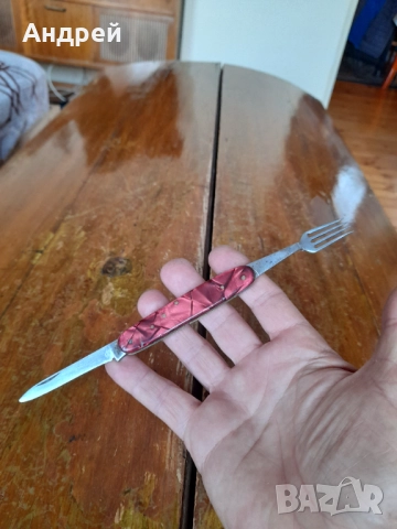 Стар джобен нож,ножче,ножка #141, снимка 3 - Други ценни предмети - 51881551