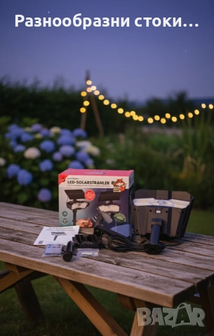 ​🌟Мощен LED Соларен Прожектор за Градина! 🌟
