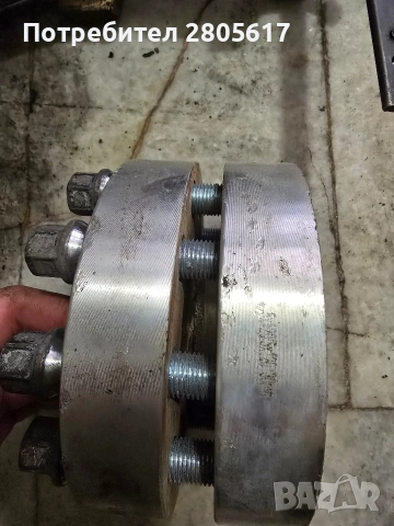 Фланци с болтове 30мм за БМВ 5х120