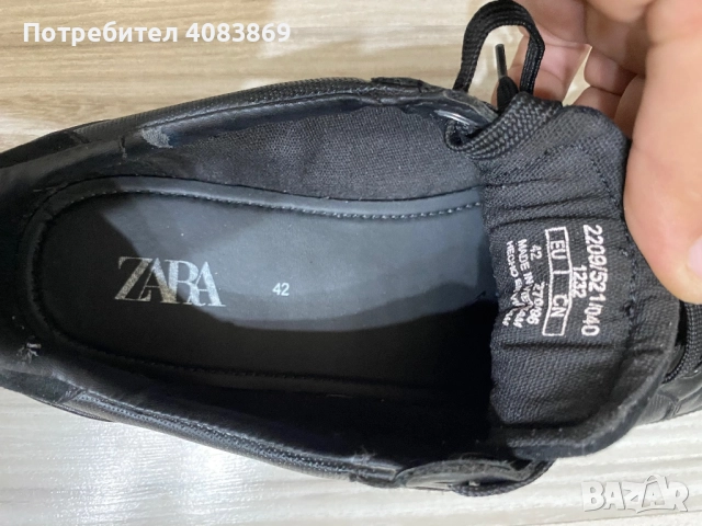 Мъжки обувки ZARA, снимка 7 - Спортно елегантни обувки - 52481361