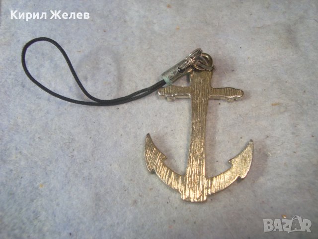 ЕМАЙЛИРАНА СРЕБРИСТА КОТВИЧКА - АРТ ПЕНДАНТ ВИСУЛКА за Джи Ес Ем КОТВА 31359, снимка 3 - Други - 38067218