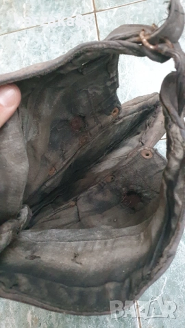 2 бр. Стари кожени Мото Каски, снимка 4 - Колекции - 52612047