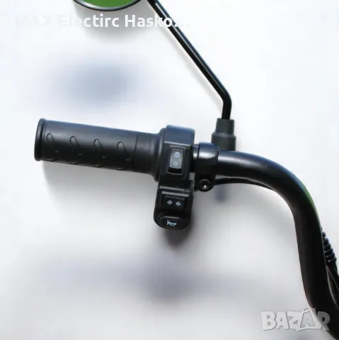 Електрически скутер с педали MaxMotors EBZ 20 1200W/60V/20Ah - BLUE, снимка 8 - Мотоциклети и мототехника - 50015631