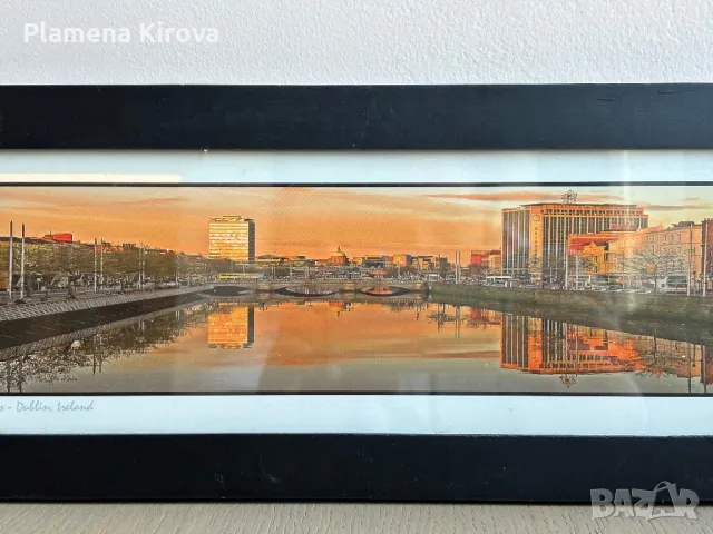 Картина принт “Дъблин”, снимка 2 - Картини - 48803431