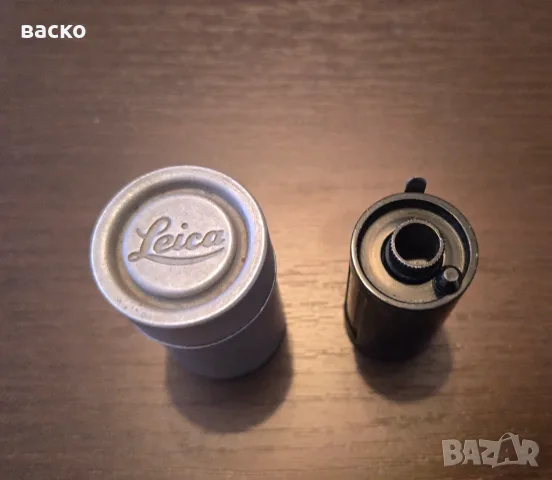 Leitz Leica Filca Z Canister, месингова касета, презареждаема, 35 мм филмова касета за фотоапарат