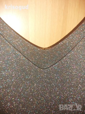 Елегантна дамска рокля RESERVED с брокат, размер: S, снимка 4 - Рокли - 35231266