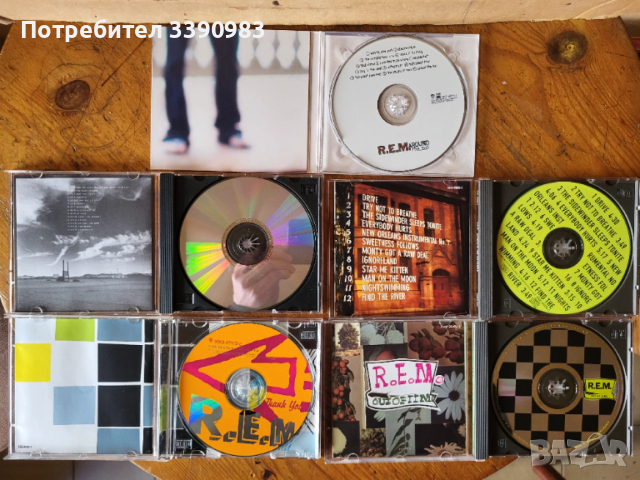 R.E.M. CD -5 броя +подарък SIMPLE RED, снимка 3 - CD дискове - 52910860