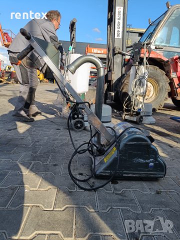 Машина за циклене на паркет Hiretech HT8-1 под НАЕМ от Рентекс, снимка 3 - Други машини и части - 38212566