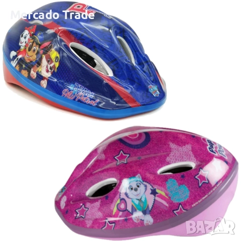 Детска каска вело за деца Mercado Trade, Розов, Син